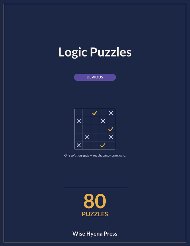 Front cover of Logic Puzzles: Devious Puzzles