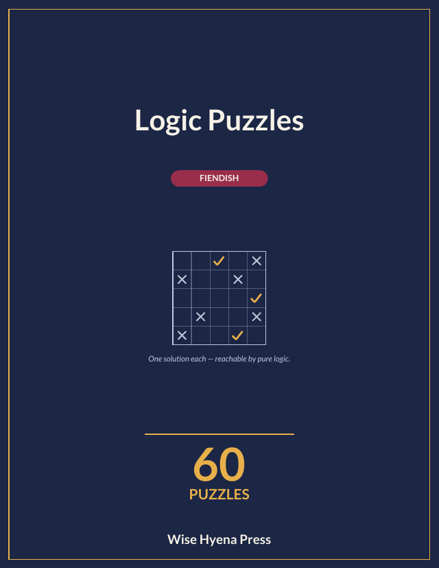 Front cover of Logic Puzzles: Fiendish Puzzles