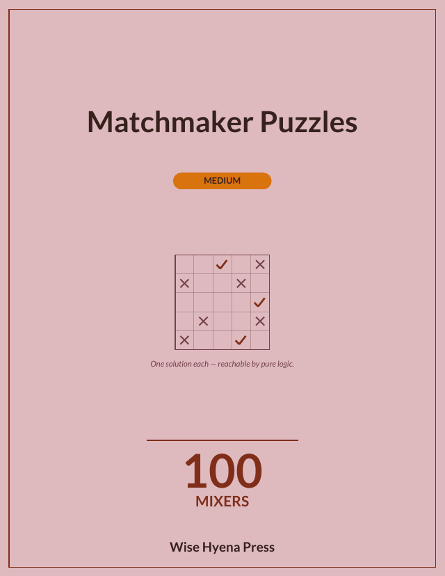 Front cover of Matchmaker Puzzles: Medium Puzzles